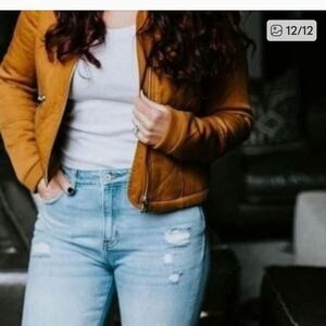 Lillie And Lottie Quilted Bomber Jacket